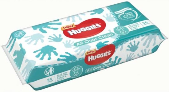 Huggies Billendoekjes All Over Clean 56 doekjes