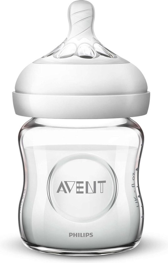 Philips Avent Glazen SCF051/17 - Natural-babyfles - 0m+ - 120ml