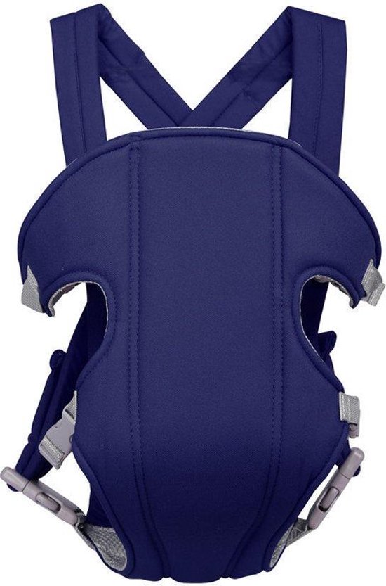 Baby Carrier - Ergonomische draagzak baby - Donker blauw - Voordrager rugzak 360 carrier sling schouderdrager voor de Pasgeborene - Heble