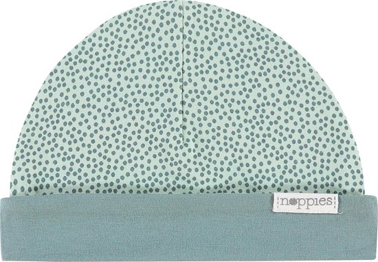 Noppies Kindermuts Babylon - Grey Mint - Maat PREMATURE