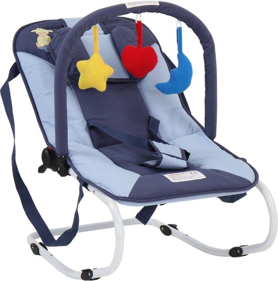 Wipstoeltje, schaapmotief, wipper, kinderstoeltje, babyschommelstoeltje