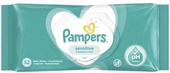 Pampers Babydoekjes Fresh Clean 52 doekjes