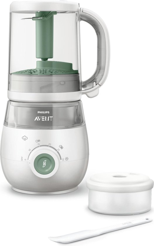 Philips Avent Stomer Blender SCF885/01 - 4-in-1 healthy baby food maker - machine voor babyvoeding