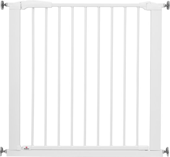 BabyDan Perfect Close Traphekje - 77,3 tot 97,3 cm - Wit