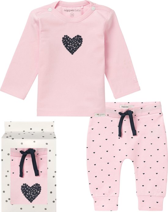 Noppies Meisjes Gift Set Roze - Maat 68