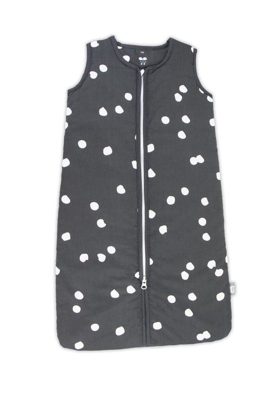 Briljant Baby Winterslaapzak Maat 90 - Spots - Iron Antraciet