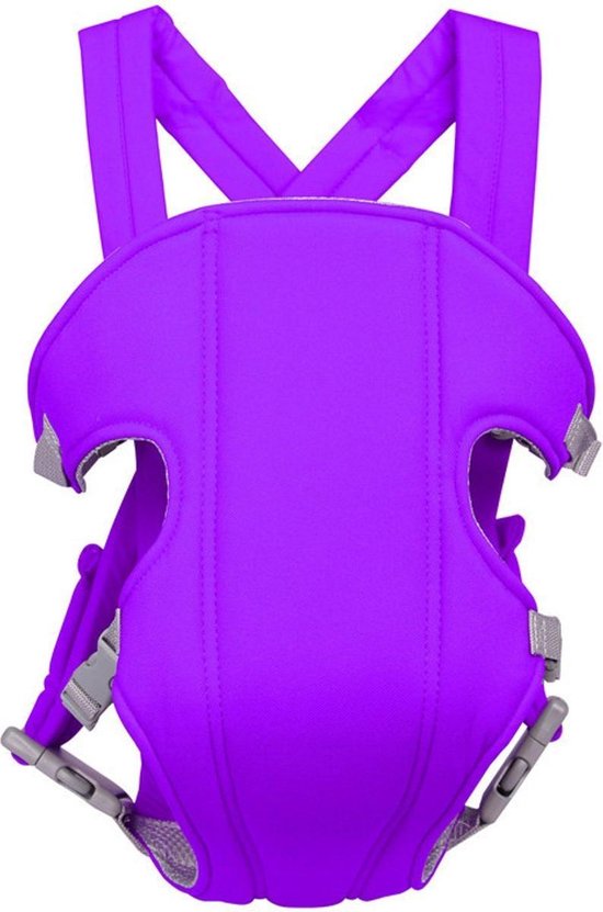 2st - Baby Carrier - Ergonomische draagzak baby - Paars - Voordrager rugzak 360 carrier sling schouderdrager voor de Pasgeborene - Heble - dagaanbieding - aanbiedingen
