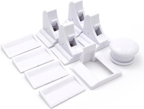 3M Magneetslot Baby - Beveiligingsset - Onzichtbaar - Geen Schroeven Nodig