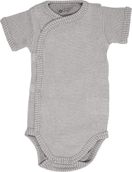 Lodger Rompertje Baby - Romper Ciumbelle - Donkergrijs - Korte mouw - 68