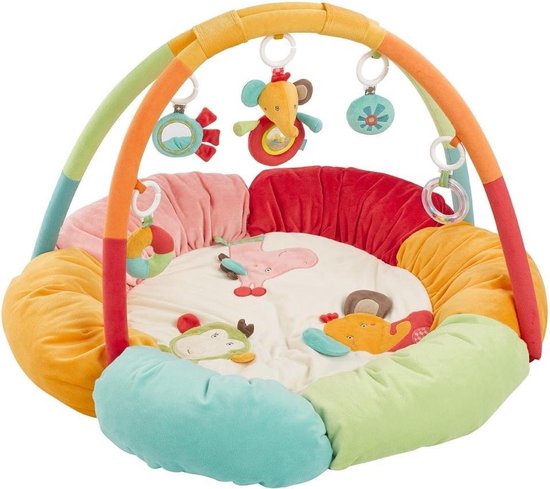 Fehn Speelkleed Safari Junior 85 Cm Polyester Oranje/rood