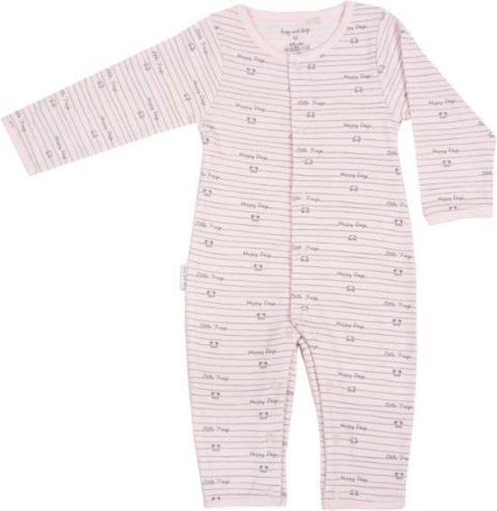Baby - newborn - boxpak - onesie - kraamcadeau - collectie Frogs en Dogs - roze - maat 62