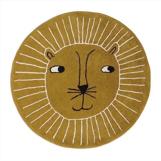 Vloerkleed Lion - Leeuw - Kinderkamer - Babykamer - OYOY