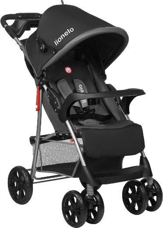 Lionelo Emma Plus - Buggy met luifel en tas - Stone