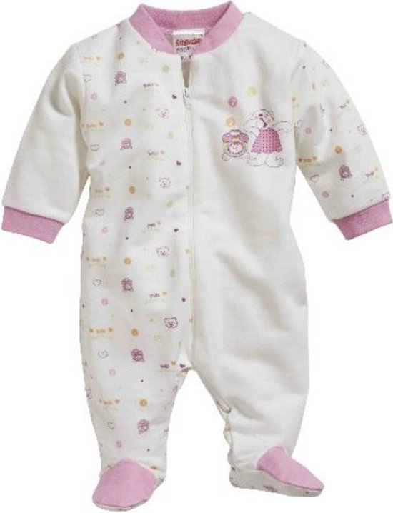 Playshoes babypakje beertje crème roze