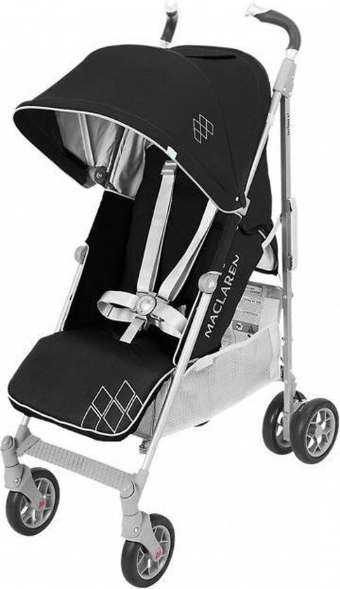 Maclaren Techno XT Buggy - Black/Silver