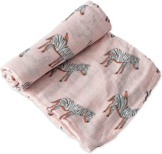 Little Unicorn Bamboo Deluxe swaddle Zebra