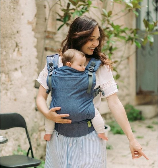 Draagzak baby Boba X Chambray