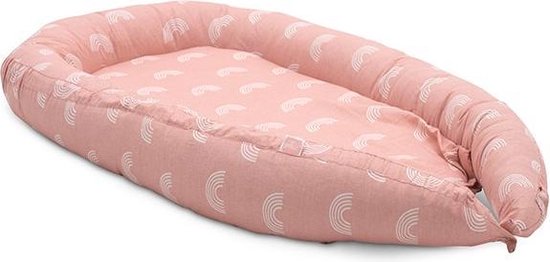 Babynest Rainbow blush pink