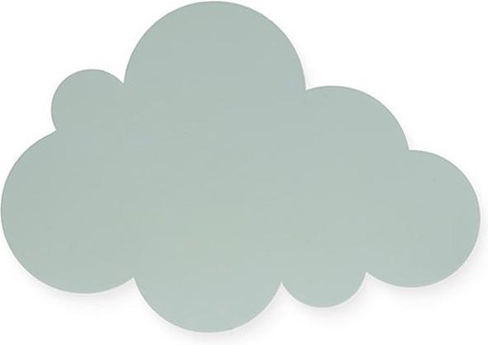 Wandlamp Clouds green