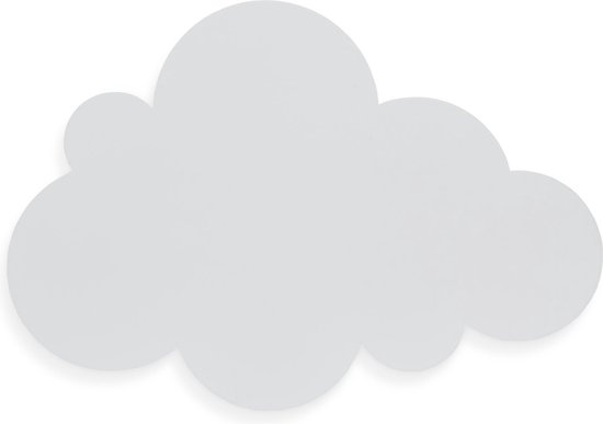 Wandlamp Clouds white