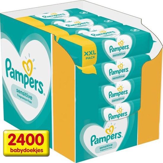 Pampers Sensitive Billendoekjes 2400 stuks