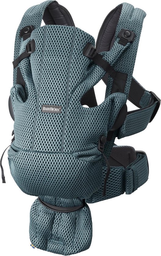 BABYBJÖRN Draagzak Move - 3D Mesh - Saliegroen