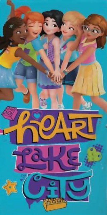 LEGO Friends - Badlaken: 70x140 cm