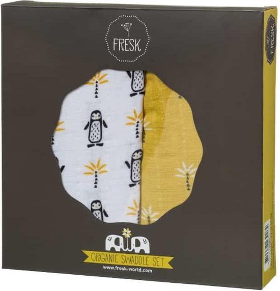 Fresk muslin swaddles large Pinguin