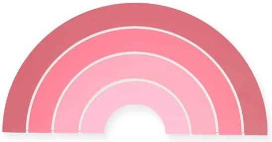 Wandlamp Rainbow blush pink