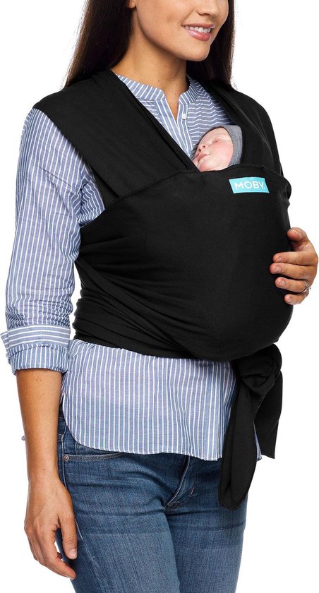 Moby Evolution Wrap Draagdoek Zwart