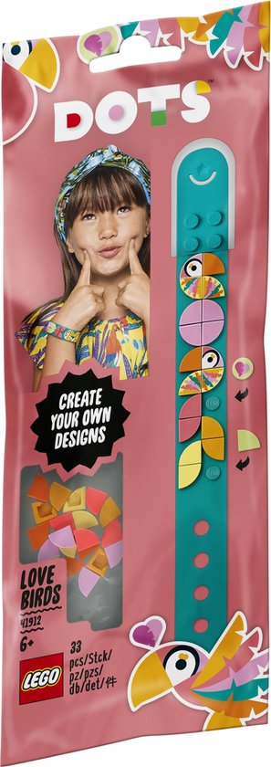 LEGO DOTS Tortelduifjes Armband - 41912