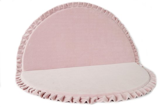 Miii Mi Speelmat  Rond Roze VELVET Ø105cm