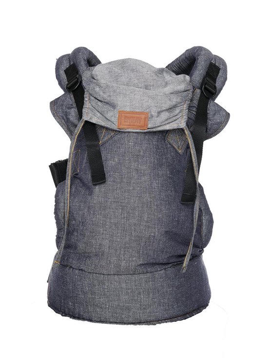 Bykay Click Carrier Deluxe Draagzak - Dark Jeans