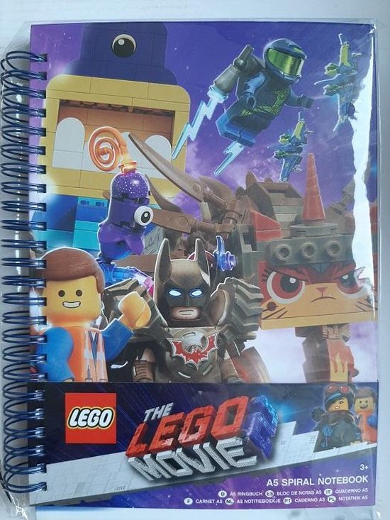 Lego Movie Notebook - notitieboek - schrift - ringband - A5