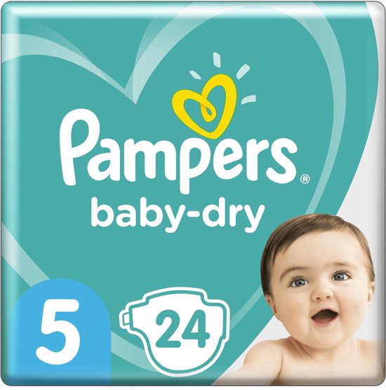 Pampers Baby-Dry - Maat 5 (11-16kg) - 24 Luiers
