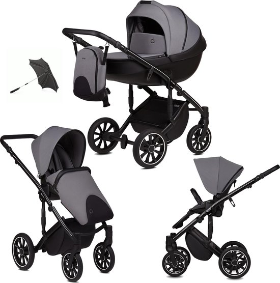 ANEX m / type kinderwagen 2 in 1  sp30 Iron Incl. luiertas/ backpack