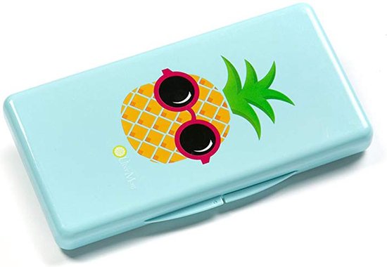 Billendoekjesbox 'Pineapple' - ananas billendoekjesdoos / babydoekjes etui