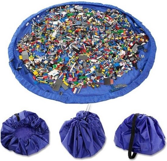 2in1 Speelgoed opbergkleed/organizer - Speelmat  - Speelgoedzak opruimmat/opberger - Toy storage bag