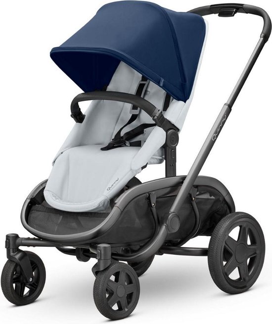 Quinny Hubb Mono Kinderwagen - Navy on Grey