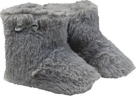 La Petite Couronne Babylaarzen Yeti Klittenband Grijs Maat 16/17