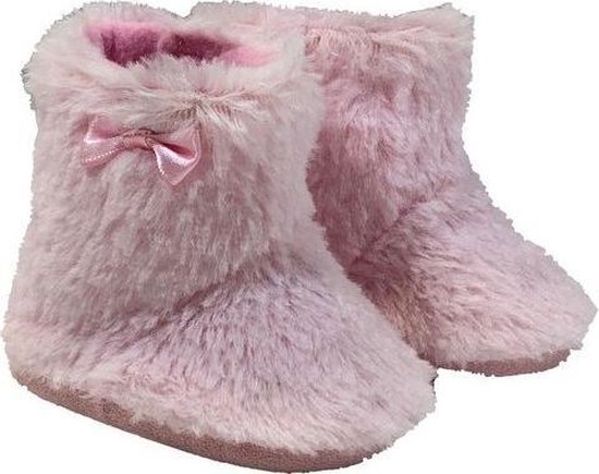 La Petite Couronne Babylaarzen Yeti Klittenband Roze Maat 18/19