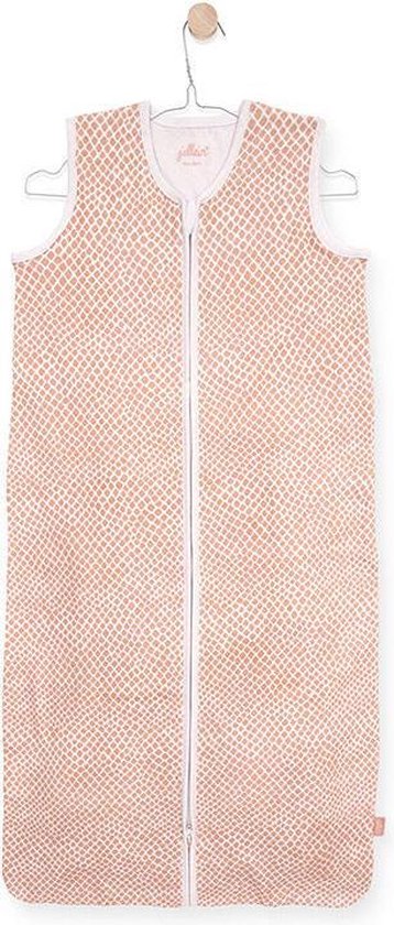 Slaapzak zomer 90cm jersey Snake pale pink