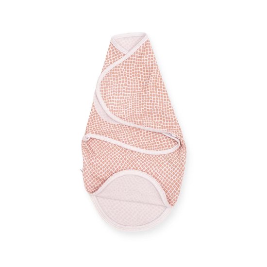 Jollein Wrapper Inbakerdoek - 0-3 maanden - Snake pale pink