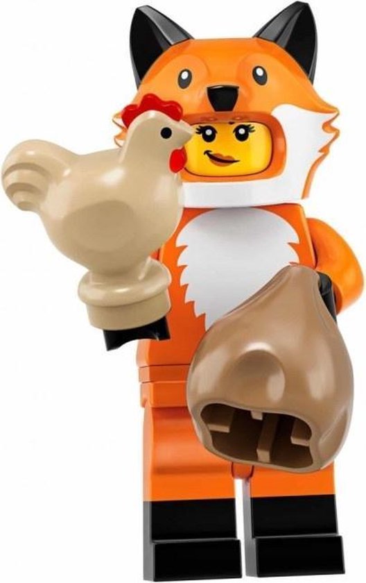 LEGO Minifigures Serie 19 - Vos Kostuum Meisje 14/16 – 71025