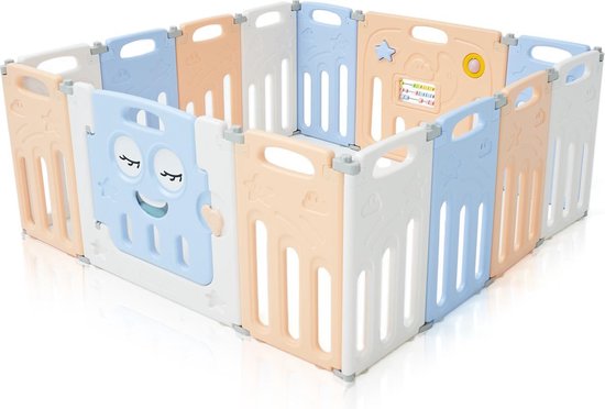 Grondbox, kruipbox, speelbox, playpen, baby, peuter en kind afscherming - Luna