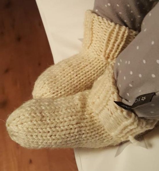 Geiten wollen babysokjes, Maat M 13 CM