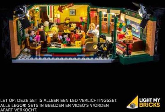 Light My Bricks LEGO Friends Central Perk 21319 Verlichtings Set
