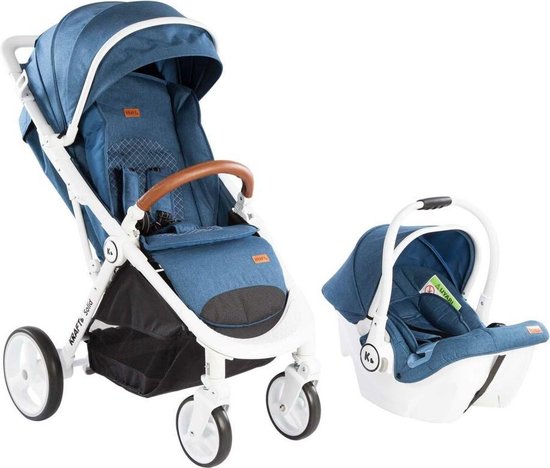 Kraft Solid Travel kinderwagen - marineblauw