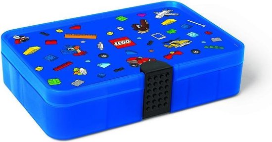 Set van 4 - Sorteerkoffer Iconic, Blauw - LEGO