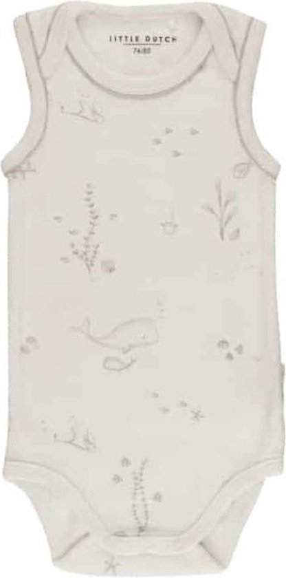 Little Dutch Romper Zonder Mouw - Walvis - Maat 50/56